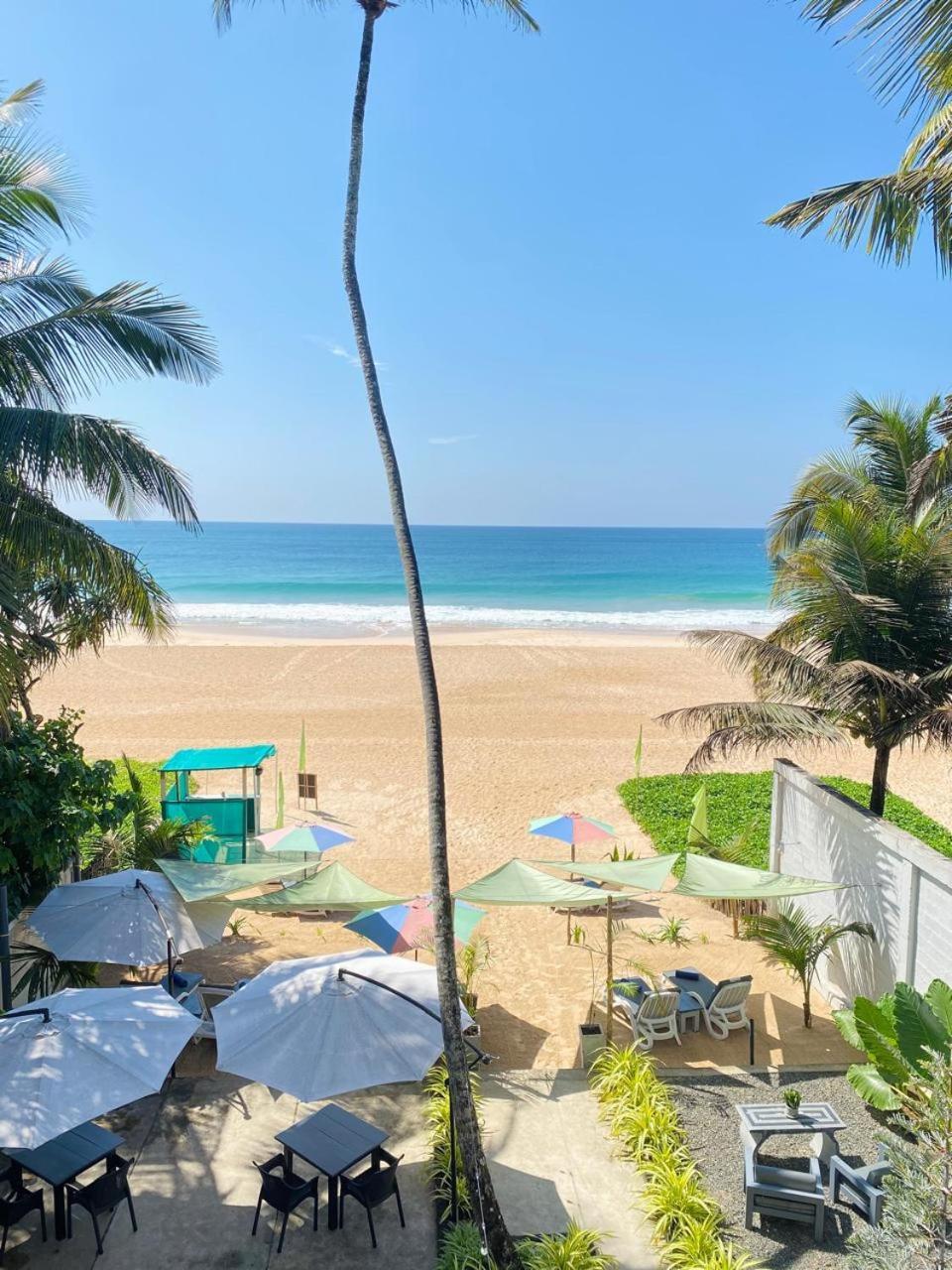 Josan Villa With A Glorious Beach And Sea View Habaraduwa Central Exteriör bild